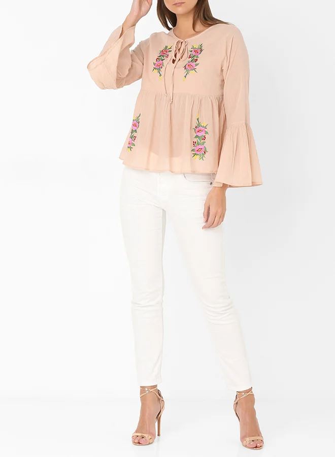 GLAMOROUS Top Nude