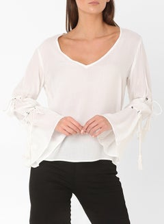 Long Sleeved Top White