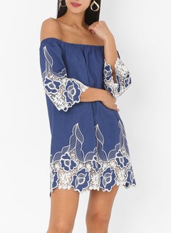 GLAMOROUS Dress Blue  - Image 1