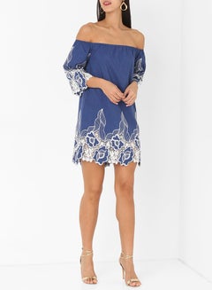 GLAMOROUS Dress Blue  - Image 3