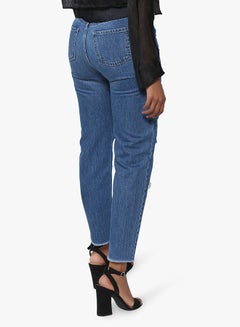 High Streets Embellished Sequin Jeans Blue  - Image 2