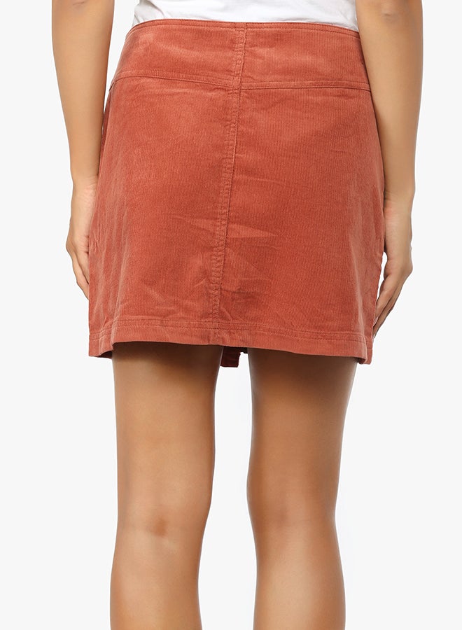 FOREVER 21 - Mini Skirt Brown - Image 1