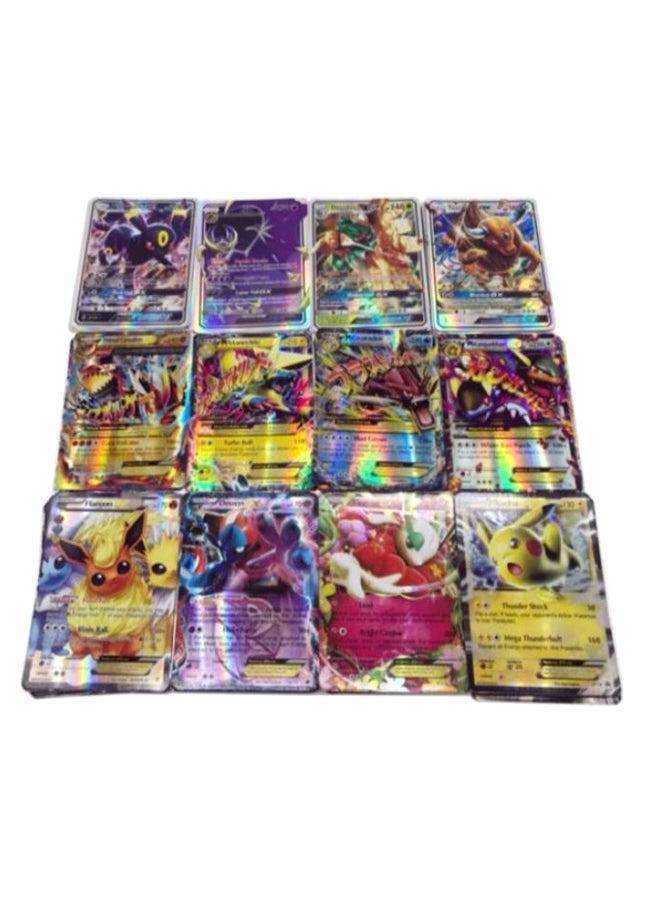 بطاقات بوكيمون متنوعة من 100 قطعة - Image 2