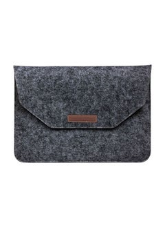 Protective Sleeve For Apple MacBook 15.4-Inch Dark Grey
