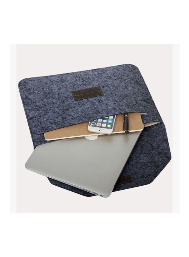 Umiwin Protective Sleeve For Apple MacBook 15.4-Inch Dark Grey  - Image 2