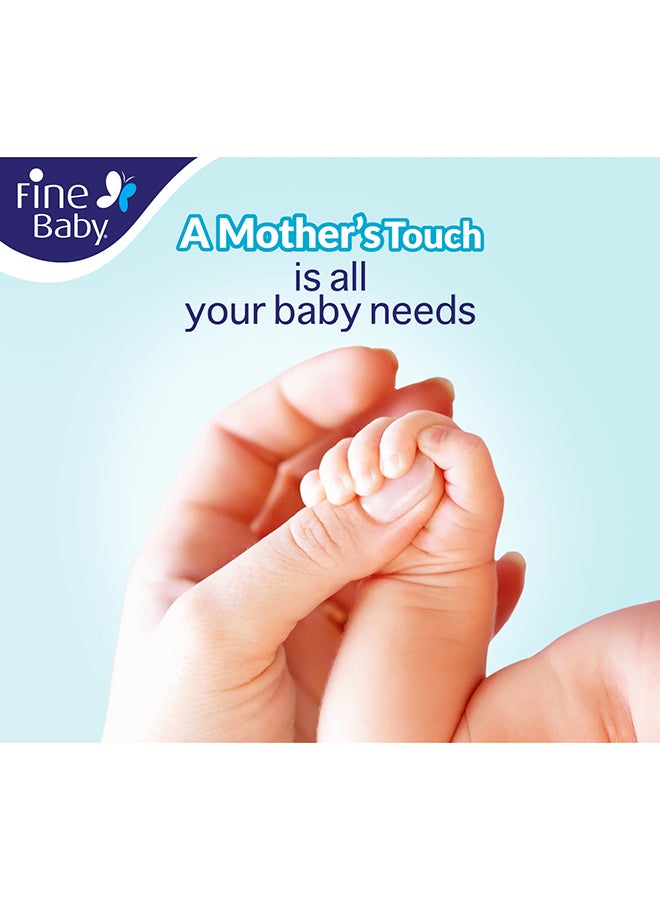 Fine Baby Mothers Touch Lotion Diapers, Size 2, Small, 3-6 Kg, Jumbo Pack, 68 Count  - Image 2