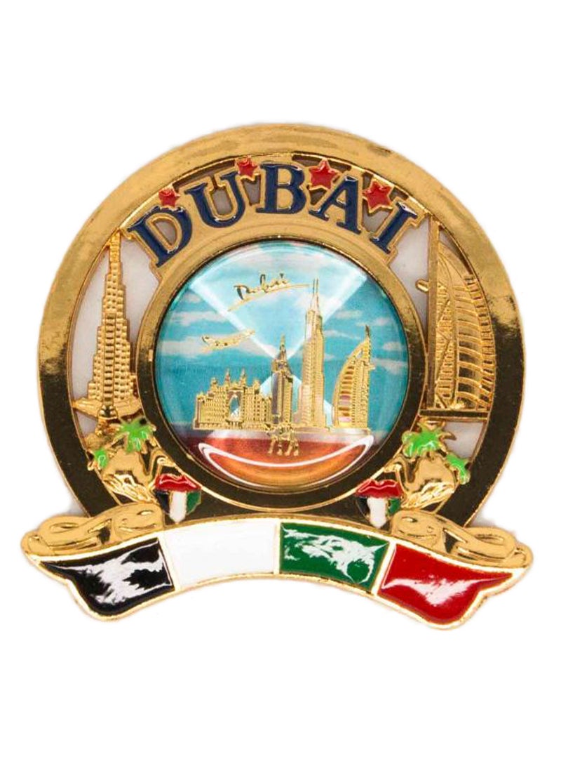 Al Jaber Dubai Fridge Magnet Multicolour