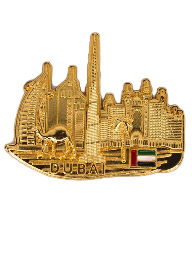 Al Jaber Fridge Magnet Gold