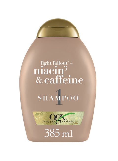 Fight Fallout Plus Niacin 3 And Caffeine Shampoo