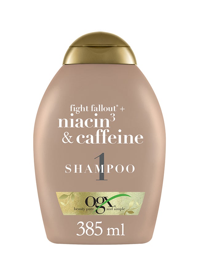 Fight Fallout Plus Niacin 3 And Caffeine Shampoo