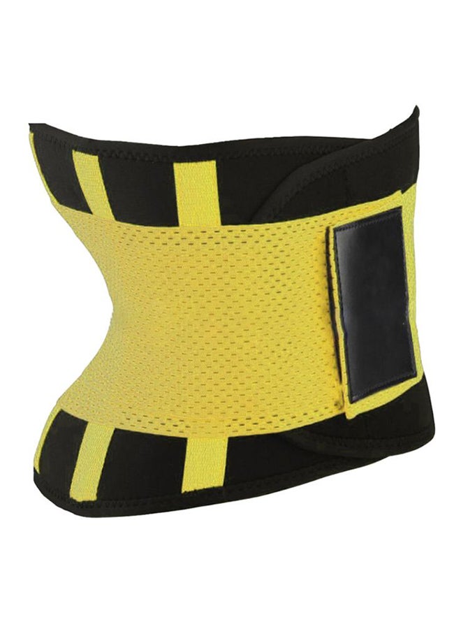 CYTHERIA Corset Abdomen Slimming Body Shaper Belt Yellow/Black 