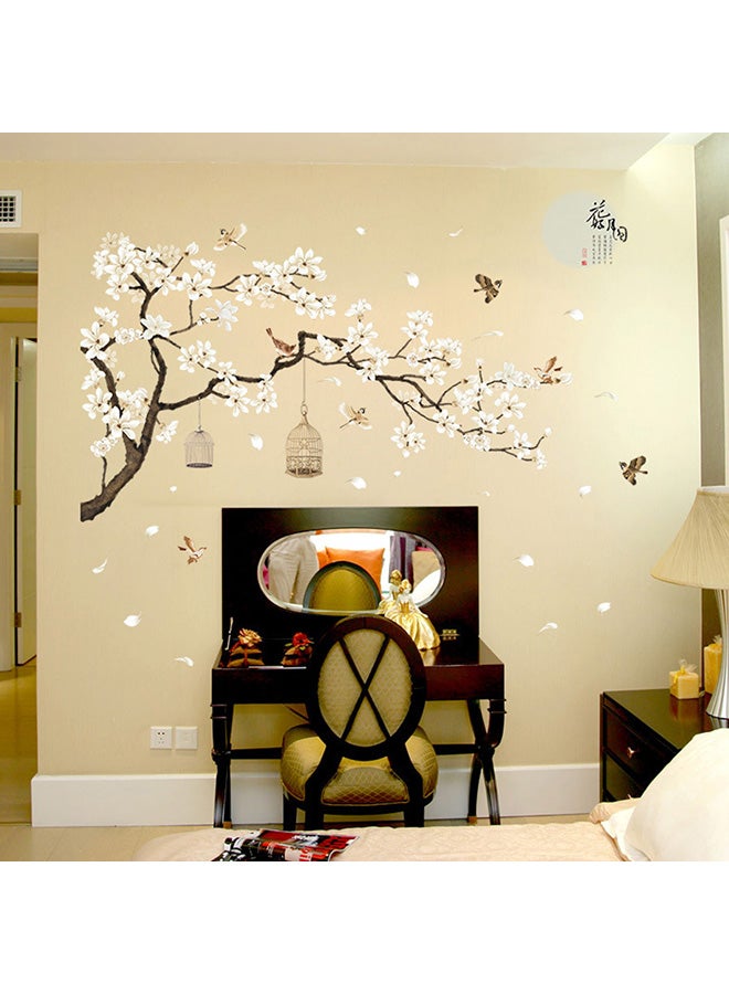 Generic - Flower Good Moon Round  Decorative Sticker Multicolour 60x90centimeter - Image 1