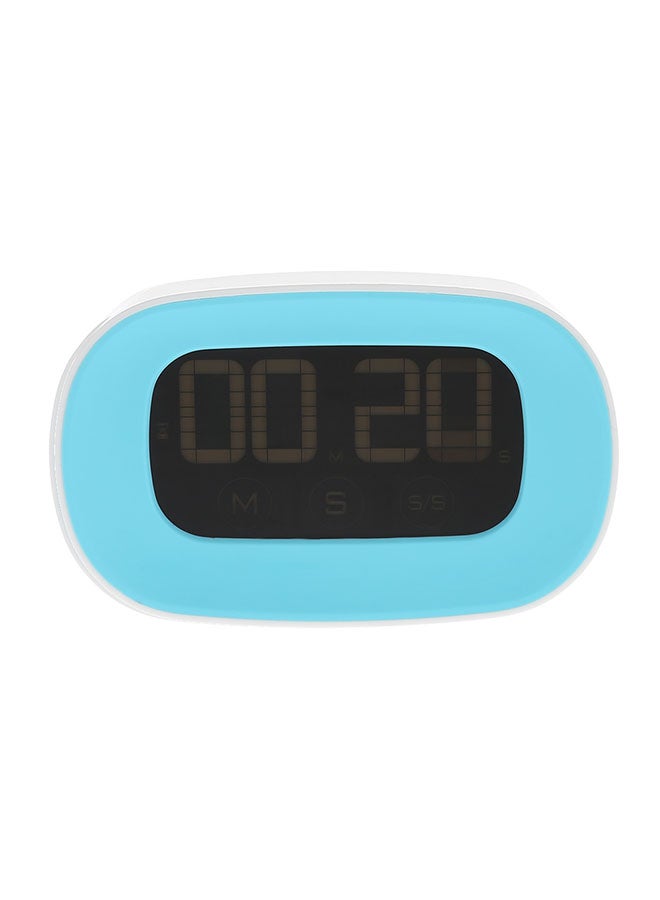 Digital Touch Screen Kitchen Countdown Timer Blue One Size 