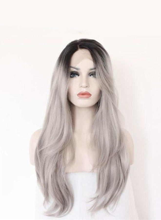 Natural Hairline Hair Wig Grey - v1557148110/N25248816A_1