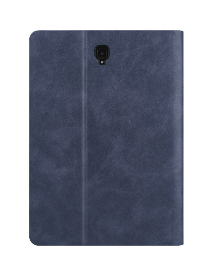 أتوكيت غطاء حماية واق من الجلد مع حزام لجهاز سامسونج تابS4 T835 بقياس 10.5 بوصة أزرق داكن - Image 2