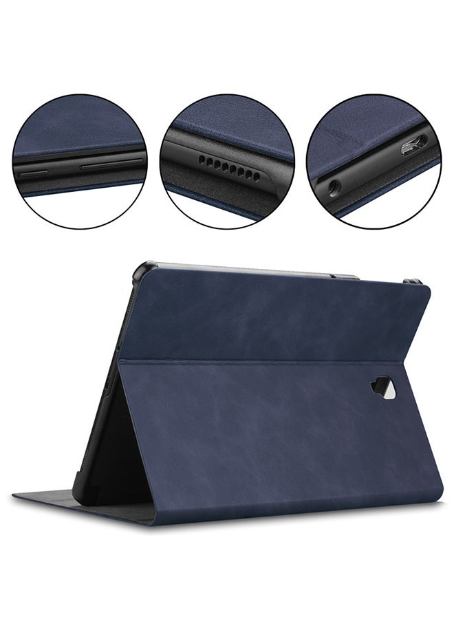 أتوكيت غطاء حماية واق من الجلد مع حزام لجهاز سامسونج تابS4 T835 بقياس 10.5 بوصة أزرق داكن - Image 3