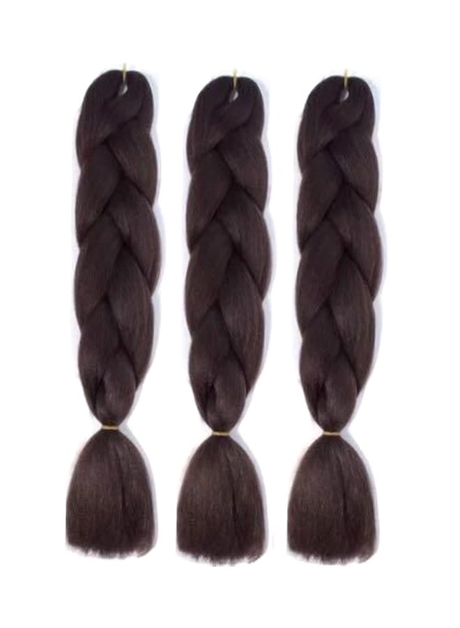 3 Pack Jumbo Xpreion Braids Hair Wig Brown - v1557148534/N25247905A_1