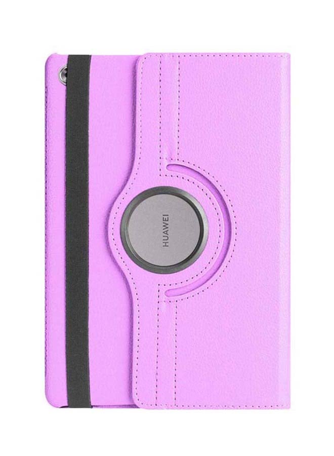 صوجي غطاء حماية قلاب لموبايل هواوي ميديا باد M5 لايت مقاس 10.1 بوصة وردي/أسود