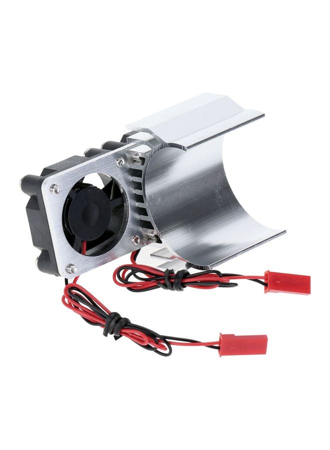 Motor Heat Sink With Two Cooling Fans 7019 7x5x5cm - Image 2