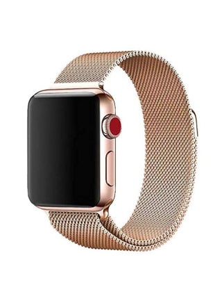 Stainless Steel Milanese Loop Replacement Strap For Apple iWatch 3/4/5 Rose Gold - v1557160550/N24988191A_1