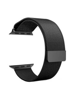 Smart Watch 44Mm Magnetic Milanese Loop Stainless Steel Band 44Mm Black