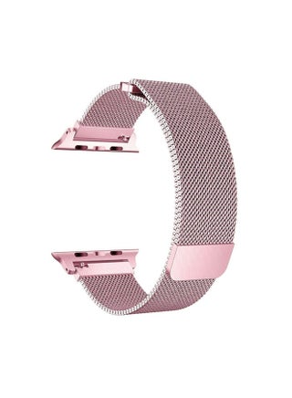 Stainless Steel Milanese Loop Replacement Strap For Apple iWatch Rose Gold - v1557160565/N24988192A_1