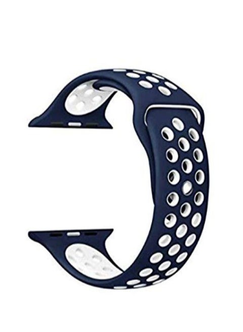 Sports Silicone strap for apple watch Iwatch band 42mm for iwatch Series1 2 3 band men Rubber bracelet With Adapter