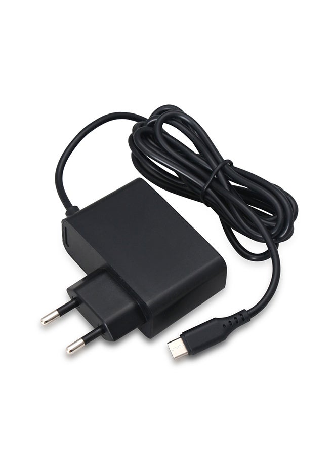 Oivo EU Plug NS Travel AC Charger Adapter For Nintend Switch Black - Image 2