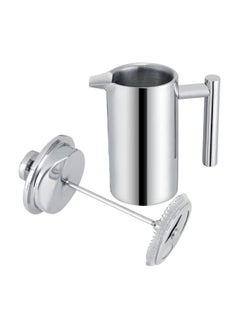 TOPINCN Stainless Steel Coffee Maker French Press 350ML Silver 17x8x8centimeter  - Image 1