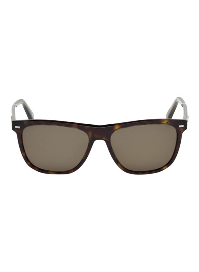 Ermenegildo Zegna Square Frame Sunglasses