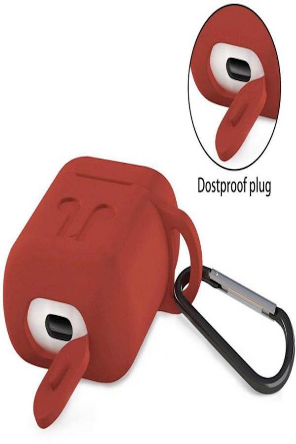 Generic Protective Case For Apple AirPods Red  - Image 2