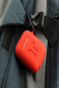 Generic Protective Carring Case For Apple AirPods Red  - Image 3