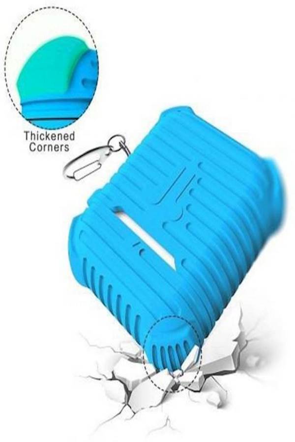 Generic - Protective Carrying Case For Apple AirPods Blue - Image 1