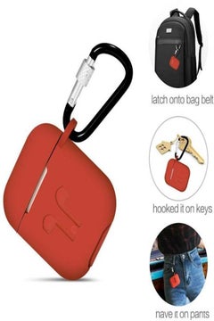 Generic Protective Carring Case For Apple AirPods Red  - Image 5