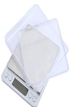 Generic Portable Digital LCD Electronic Jewellery Weighing Scale Silver 16.2cm  - Image 2