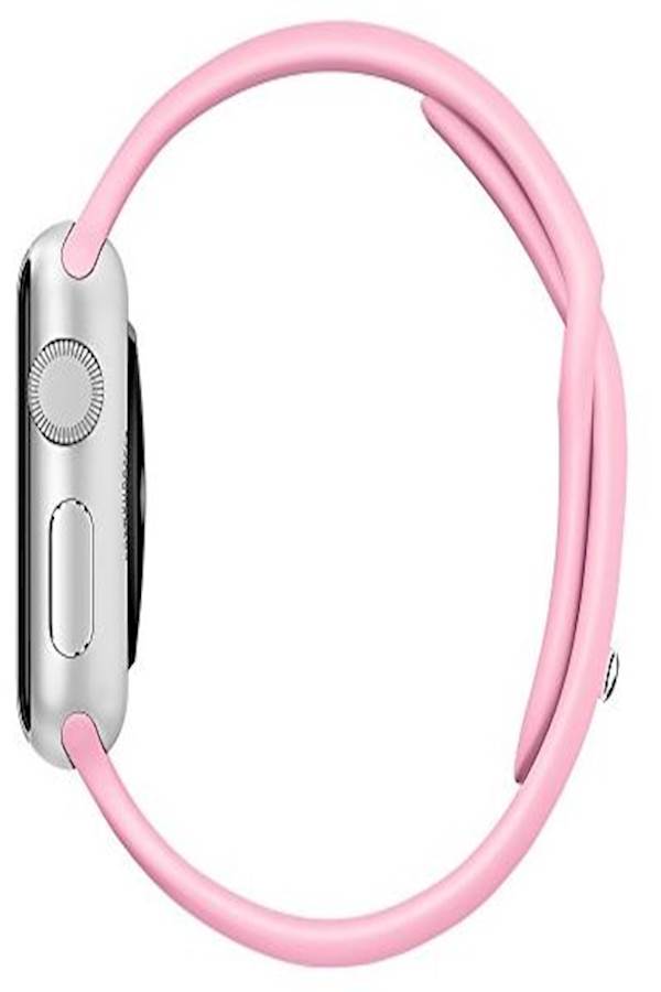 Generic - Silicone Replacement Band For Apple Watch Pink - Image 1