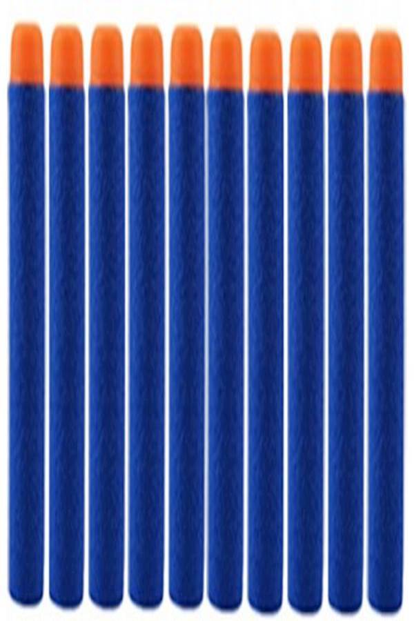 Generic - 10-Piece Refill Bullet Darts For Nerf N-strike Elite Series 7.2cm - Image 1