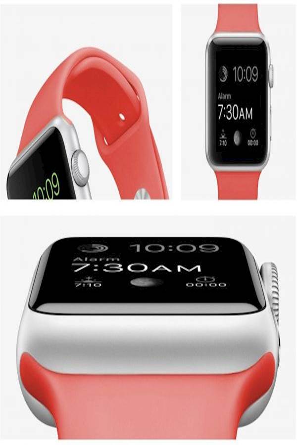 MARGOUN Replacement Band For Apple Watch Pink - Image 4