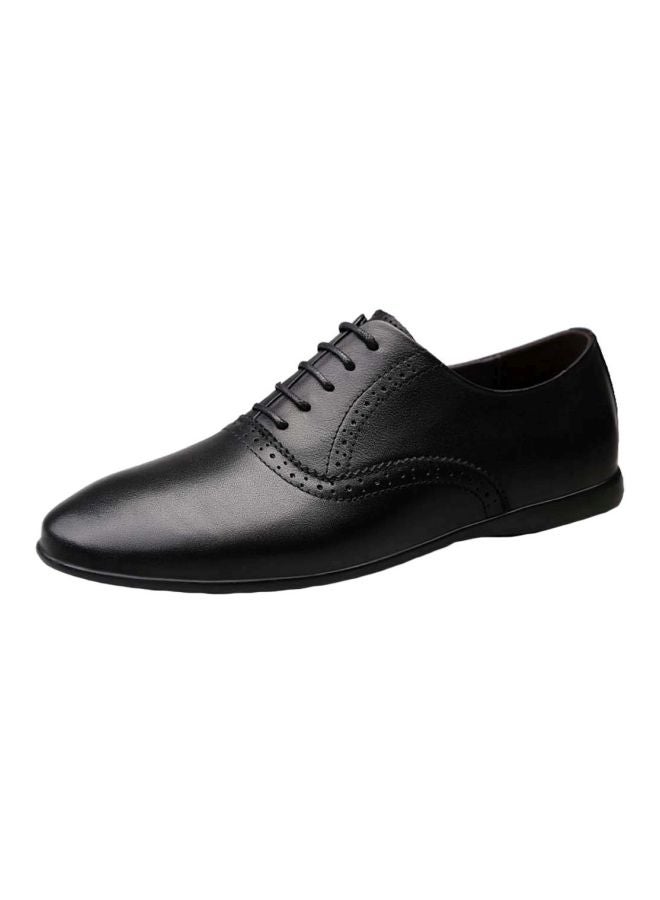 Husk'sWare Lace-up Leather Formal Shoes Black  - Image 1