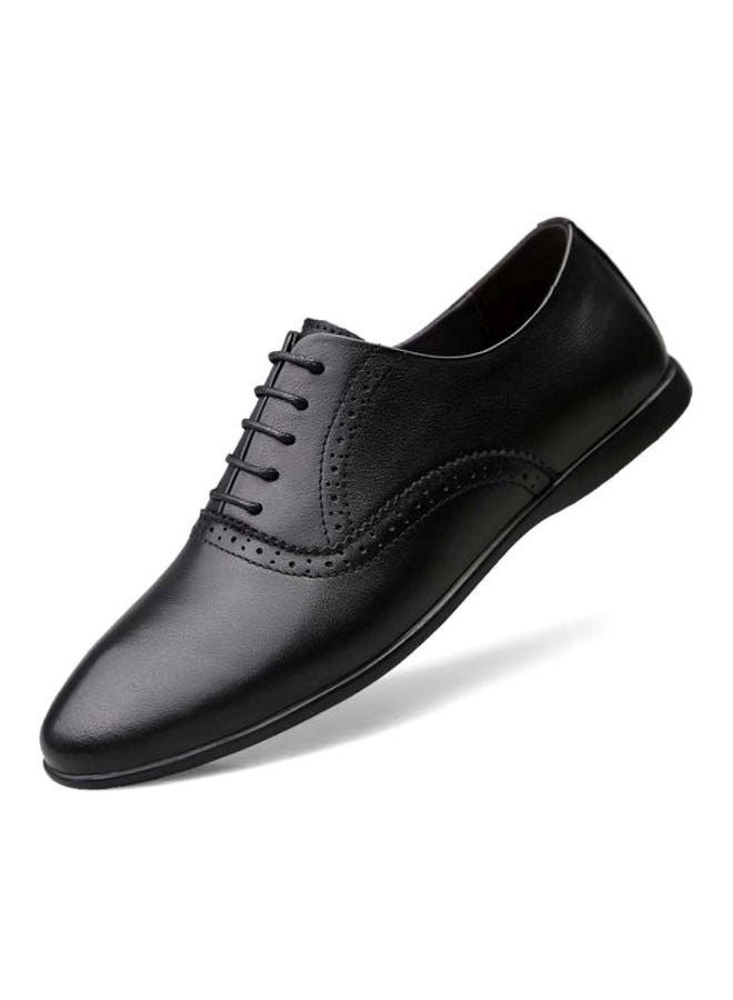 Husk'sWare Lace-up Leather Formal Shoes Black  - Image 2