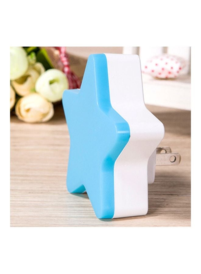 Voberry Star Shaped Night Lamp Blue 8x3cm - Image 5