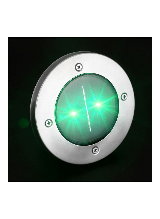 Voberry Solar Powered LED Outdoor Path Light Black/Silver 1x1centimeter - Image 4