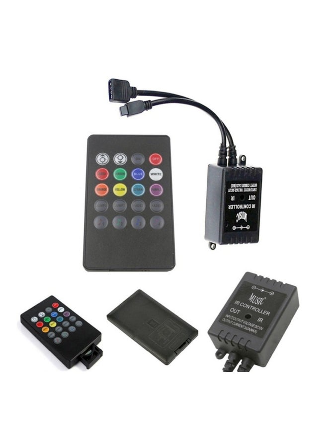 Voberry Flexible LED Light Strip With IR Remote Control Red/Green/Blue 10meter - Image 4