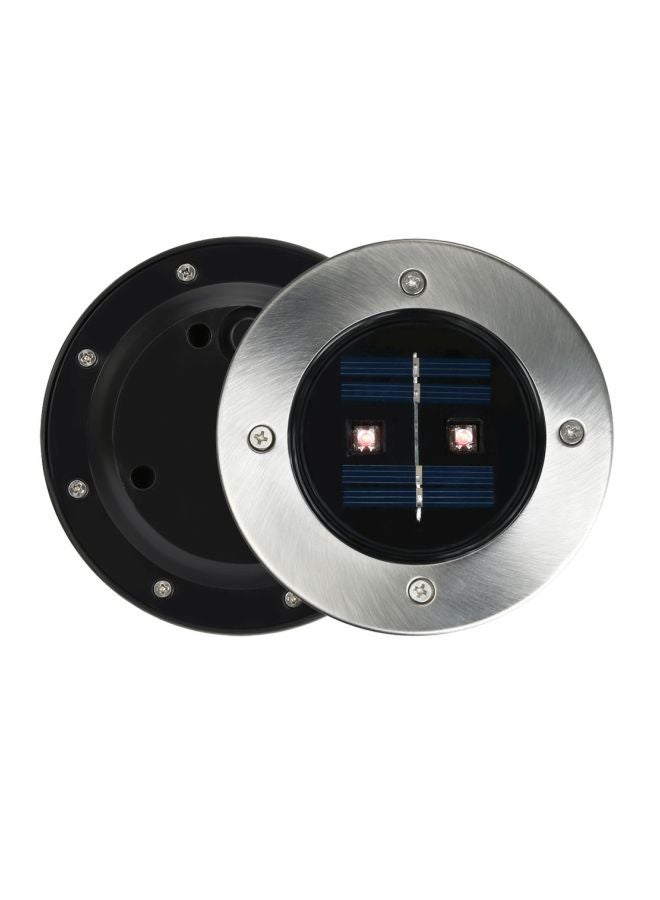 Voberry Solar Powered LED Outdoor Path Light Black/Silver 1x1centimeter - Image 3