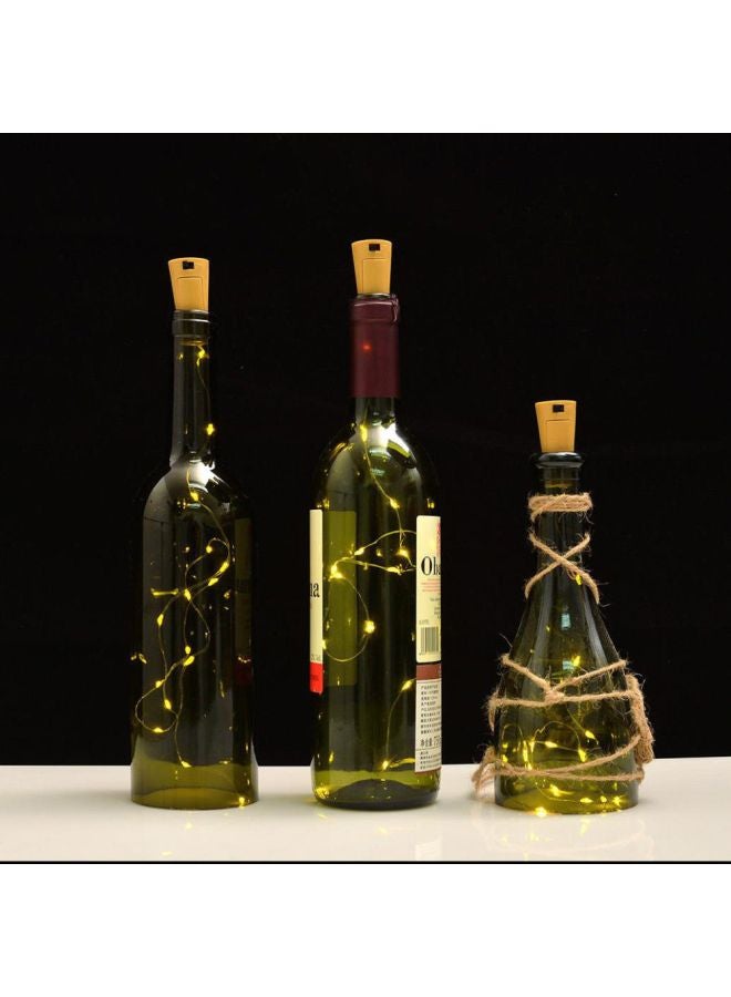 Voberry 12-Piece Cork Shaped LED Light Multicolour 5x5x0cm - Image 5