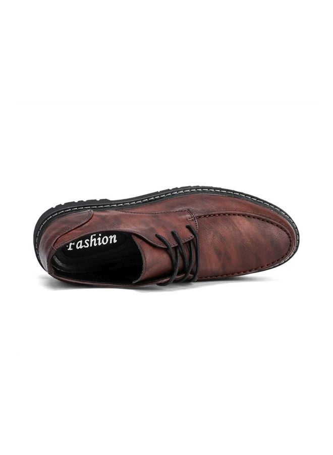 Husk'sWare Lace-up Leather Formal Shoes Brown  - Image 5