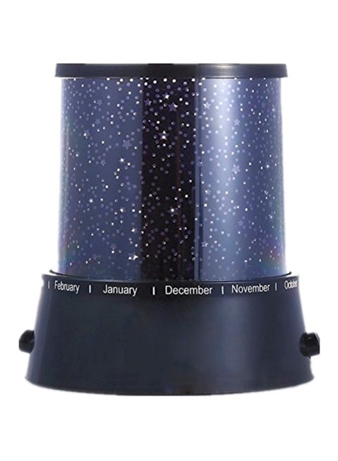 LED Night Light Rotating Projector Multicolour 11.5x13x343cm