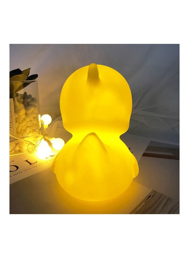 Voberry Duck Shape Night Lamp Yellow 13x8x332cm - Image 2