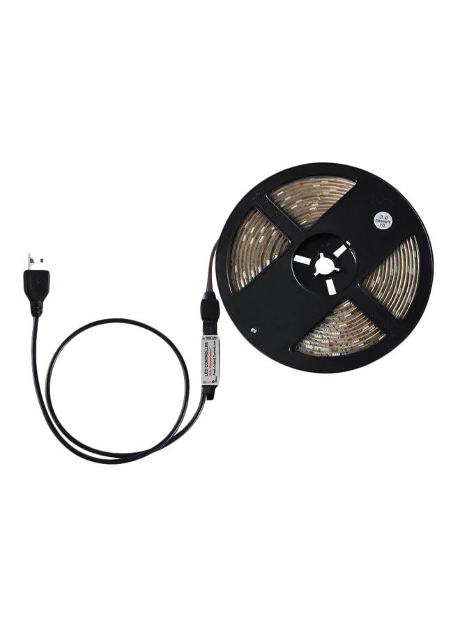 فوبيري شريط بمصباح LED مع جهاز تحكم عن بُعد متعدد الألوان 10x2x0سم - Image 1