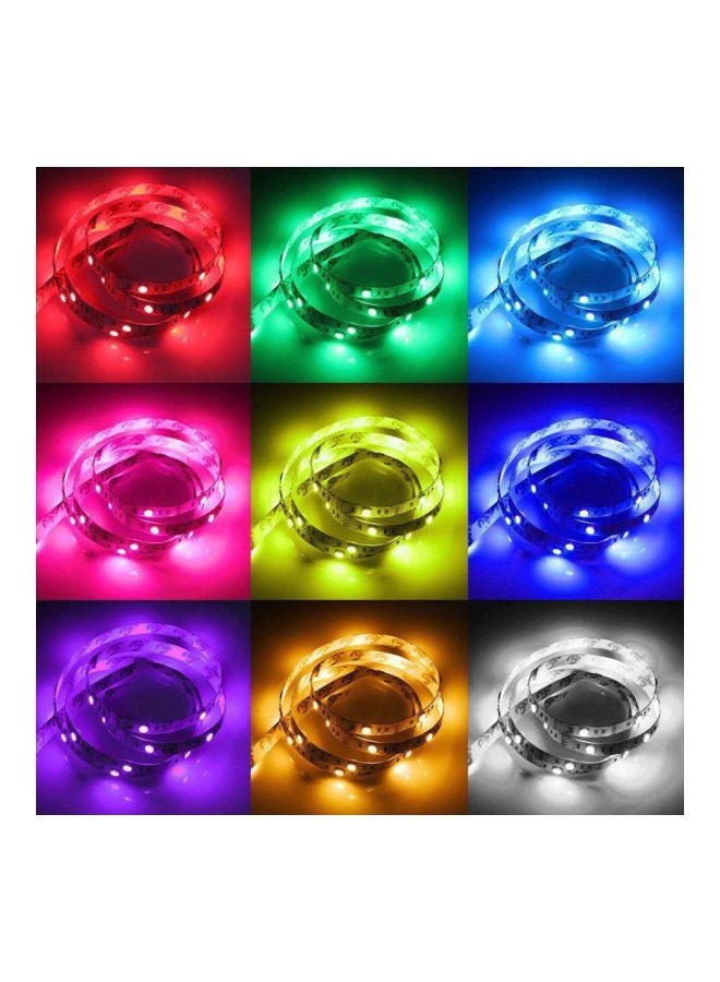 فوبيري شريط بمصباح LED مع جهاز تحكم عن بُعد متعدد الألوان 10x2x0سم - Image 5